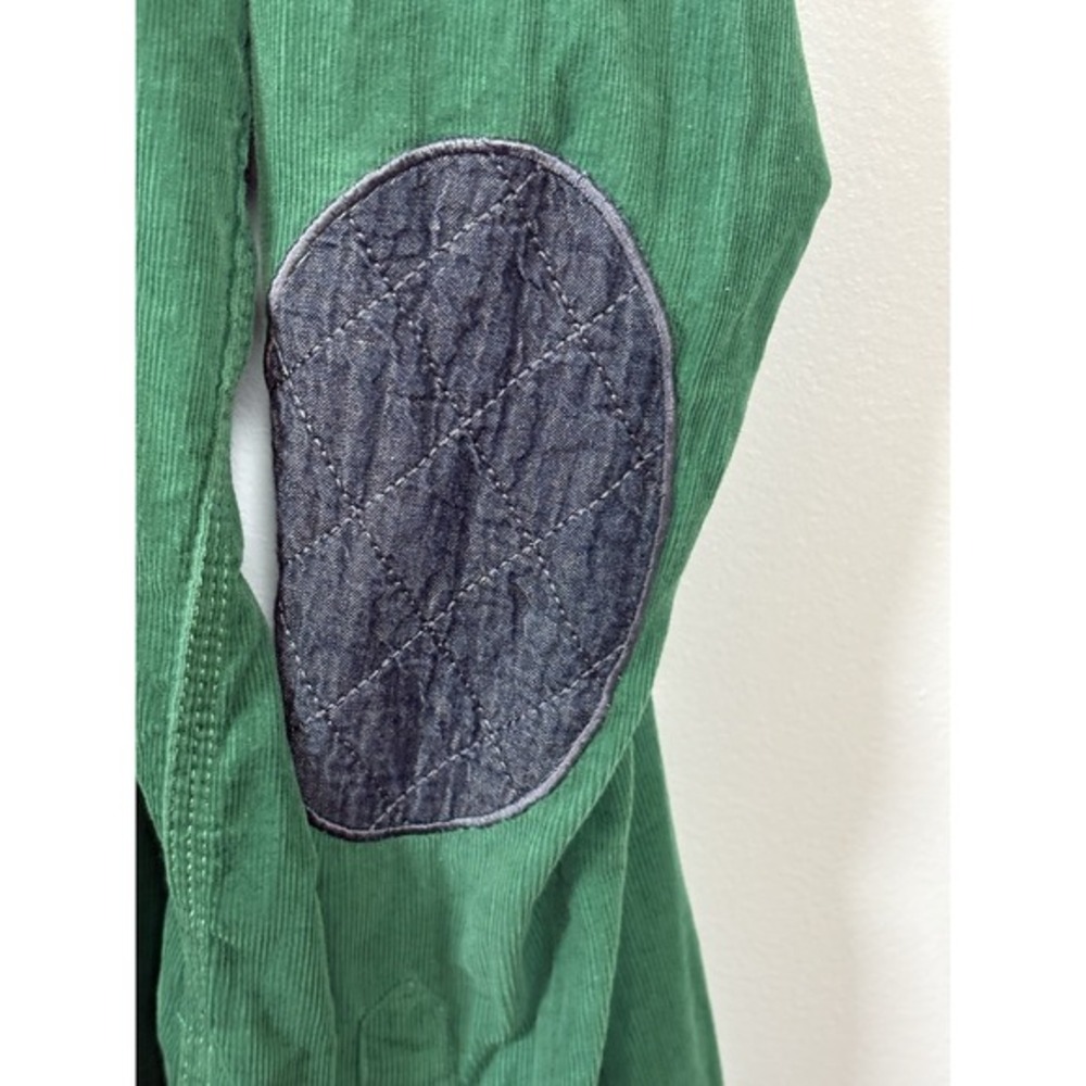 GULF BIRD WRC TEAM Green Corduroy Long Sleeve Button Up‎ Shirt Men's XL - Picture 4 of 8